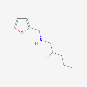 (Furan-2-ylmethyl)(2-methylpentyl)amine - 