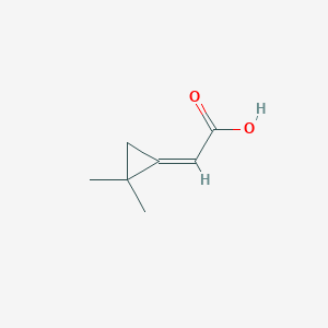 2-(2,2-Dimethylcyclopropylidene)acetic acid - 