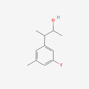 3-(3-Fluoro-5-methylphenyl)butan-2-ol - 