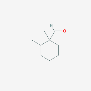 1,2-Dimethylcyclohexane-1-carbaldehyde - 