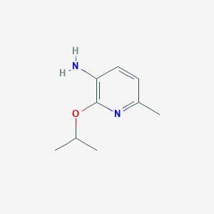 6-Methyl-2-(propan-2-yloxy)pyridin-3-amine - 