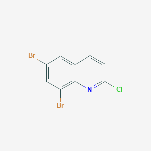 6,8-Dibromo-2-chloroquinoline - 
