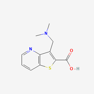 3-[(Dimethylamino)methyl]thieno[3,2-b]pyridine-2-carboxylic acid - 