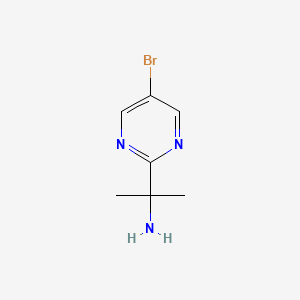 2-(5-Bromopyrimidin-2-yl)propan-2-amine - 