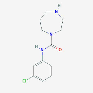 N-(3-Chlorophenyl)-1,4-diazepane-1-carboxamide - 