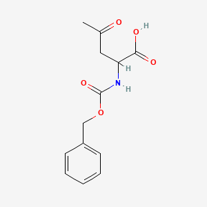 -(BenzyloxycarbonylaMino)-4-oxopentanoic acid - 