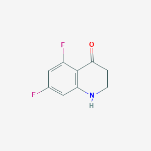 5,7-Difluoro-1,2,3,4-tetrahydroquinolin-4-one - 