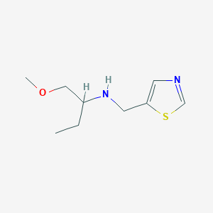 (1-Methoxybutan-2-yl)(1,3-thiazol-5-ylmethyl)amine - 