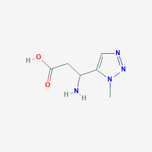 3-Amino-3-(1-methyl-1H-1,2,3-triazol-5-yl)propanoic acid - 