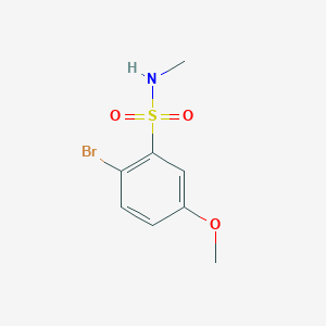 2-Bromo-5-methoxy-N-methylbenzene-1-sulfonamide - 