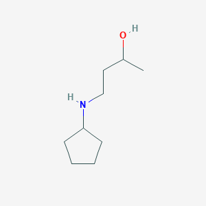 4-(Cyclopentylamino)butan-2-ol - 