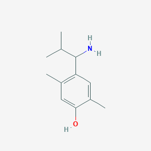 4-(1-Amino-2-methylpropyl)-2,5-dimethylphenol - 
