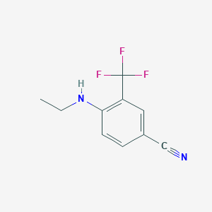 4-(Ethylamino)-3-(trifluoromethyl)benzonitrile - 