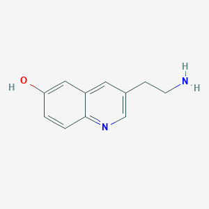3-(2-Aminoethyl)quinolin-6-ol - 1421605-96-0