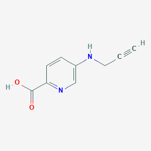 5-[(Prop-2-yn-1-yl)amino]pyridine-2-carboxylic acid - 