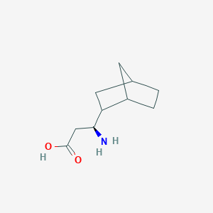 (3S)-3-Amino-3-{bicyclo[2.2.1]heptan-2-yl}propanoic acid - 