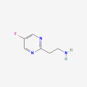 2-(5-Fluoropyrimidin-2-YL)ethanamine - 