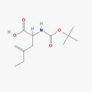 2-{[(Tert-butoxy)carbonyl]amino}-4-methylidenehexanoic acid - 