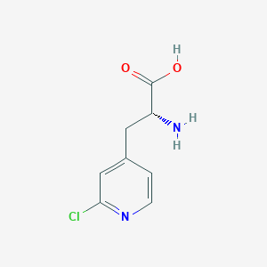(2R)-2-Amino-3-(2-chloropyridin-4-YL)propanoic acid - 
