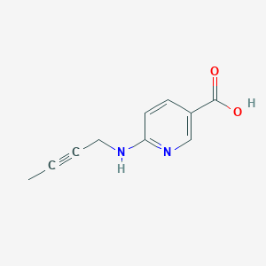 6-[(But-2-yn-1-yl)amino]pyridine-3-carboxylic acid - 