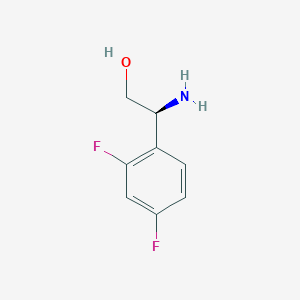 (2S)-2-Amino-2-(2,4-difluorophenyl)ethan-1-OL - 