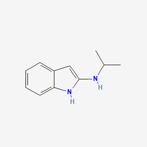 N-(Propan-2-yl)-1H-indol-2-amine - 