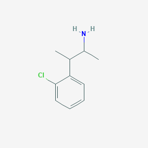 3-(2-Chlorophenyl)butan-2-amine - 