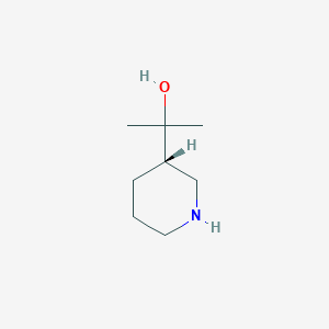 (S)-2-(piperidin-3-yl)propan-2-ol - 