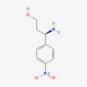 (3r)-3-Amino-3-(4-nitrophenyl)propan-1-ol - 