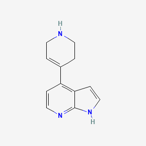 4-{1H-Pyrrolo[2,3-B]pyridin-4-YL}-1,2,3,6-tetrahydropyridine - 