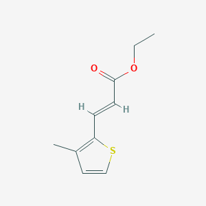Ethyl (2E)-3-(3-methylthiophen-2-yl)prop-2-enoate - 