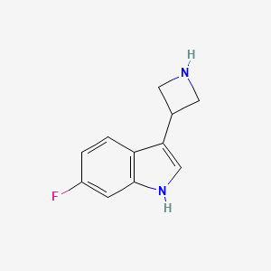 3-(azetidin-3-yl)-6-fluoro-1H-indole - 