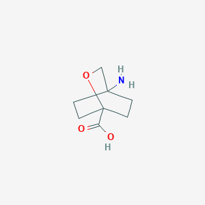 4-Amino-2-oxabicyclo[2.2.2]octane-1-carboxylic acid - 