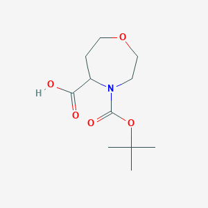 4-tert-Butoxycarbonyl-1,4-oxazepane-5-carboxylic acid - 
