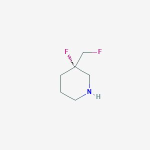 (S)-3-Fluoro-3-(fluoromethyl)piperidine - 