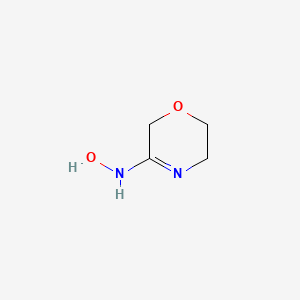 Morpholin-3-one oxime - 
