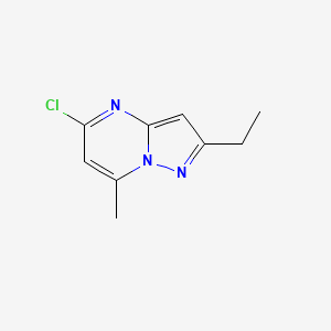 5-Chloro-2-ethyl-7-methylpyrazolo[1,5-a]pyrimidine - 