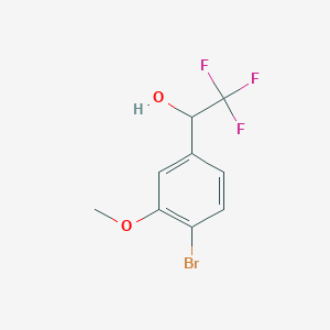 4-Bromo-3-methoxy-alpha-(trifluoromethyl)benzyl Alcohol - 