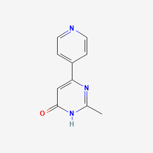 2-Methyl-6-(pyridin-4-yl)pyrimidin-4-ol - 