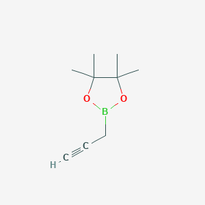 4,4,5,5-Tetramethyl-2-(prop-2-yn-1-yl)-1,3,2-dioxaborolane - 