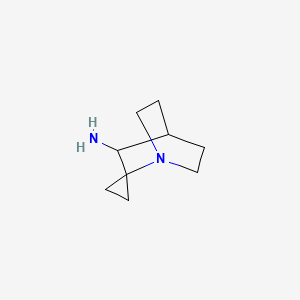 1'-Azaspiro[cyclopropane-1,2'-quinuclidin]-3'-amine - 
