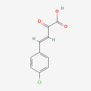 (E)-4-(4-chlorophenyl)-2-oxobut-3-enoic acid - 33185-97-6