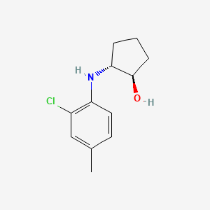 (1R,2R)-2-((2-Chloro-4-methylphenyl)amino)cyclopentan-1-ol - 
