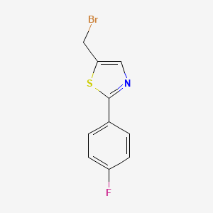5-(Bromomethyl)-2-(4-fluorophenyl)thiazole - 