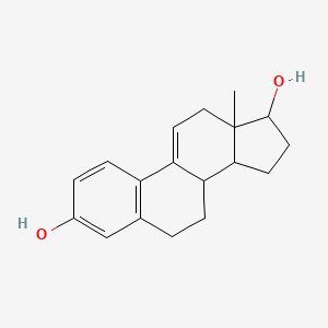 13-Methyl-6,7,8,12,14,15,16,17-octahydrocyclopenta[a]phenanthrene-3,17-diol - 