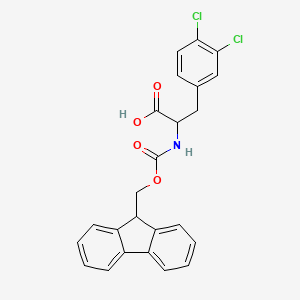 3-(3,4-Dichloro-phenyl)-2-(9H-fluoren-9-ylmethoxycarbonylamino)-propionic acid - 376595-03-8