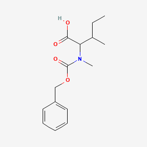 2-{[(Benzyloxy)carbonyl](methyl)amino}-3-methylpentanoic acid - 