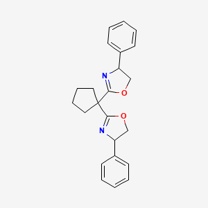 (4R,4'R)-2,2'-Cyclopentylidenebis[4,5-dihydro-4-phenyloxazole] - 