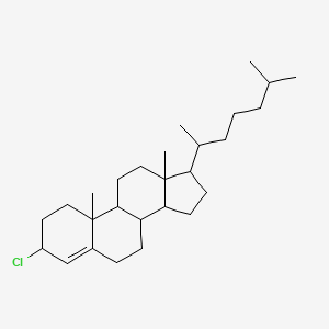 3-chloro-10,13-dimethyl-17-(6-methylheptan-2-yl)-2,3,6,7,8,9,11,12,14,15,16,17-dodecahydro-1H-cyclopenta[a]phenanthrene - 