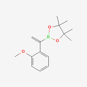 2-(1-(2-Methoxyphenyl)vinyl)-4,4,5,5-tetramethyl-1,3,2-dioxaborolane - 